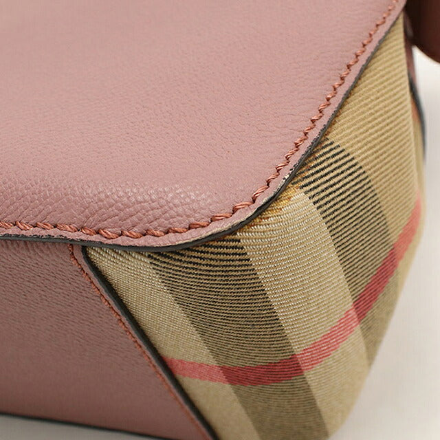 二手Burberry单肩包女装品牌BURBERRY皮革4046047粉色USDBU121485011