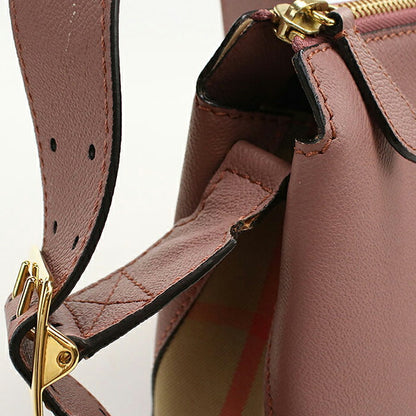 二手Burberry单肩包女装品牌BURBERRY皮革4046047粉色USDBU121485011