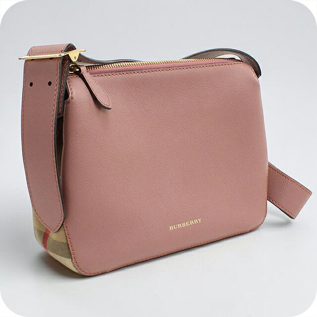 二手Burberry单肩包女装品牌BURBERRY皮革4046047粉色USDBU121485011