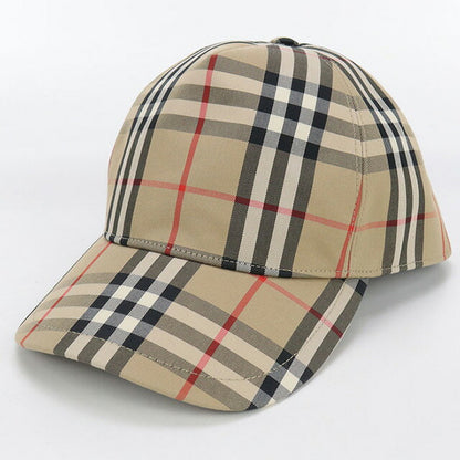 中古 バーバリー キャップ ユニセックス ブランド BURBERRY ヴィンテージチェック ベースボールキャップ 8026929 ベージュ 帽子 USDBU99860011