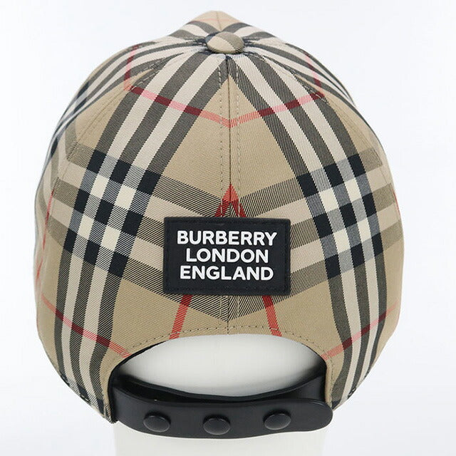 中古 バーバリー キャップ ユニセックス ブランド BURBERRY ヴィンテージチェック ベースボールキャップ 8026929 ベージュ 帽子 USDBU99860011