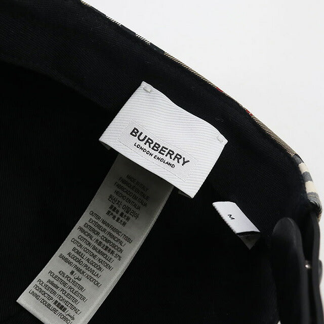 中古 バーバリー キャップ ユニセックス ブランド BURBERRY ヴィンテージチェック ベースボールキャップ 8026929 ベージュ 帽子 USDBU99860011