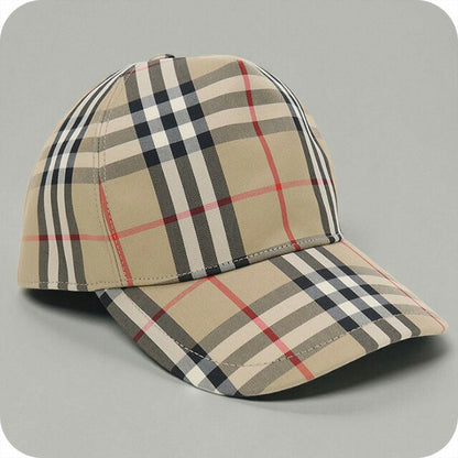 中古 バーバリー キャップ ユニセックス ブランド BURBERRY ヴィンテージチェック ベースボールキャップ 8026929 ベージュ 帽子 USDBU99860011