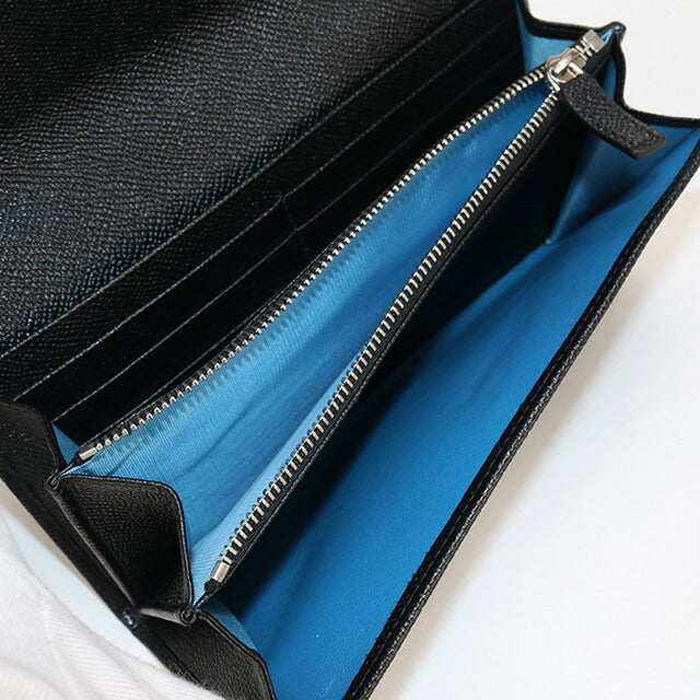 中古 ブルガリ 長財布二折 ユニセックス ブランド BVLGARI ブルガリブルガリ ラージウォレット ブラック 財布 USDBV100317011