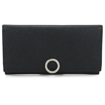中古 ブルガリ 長財布二折 ユニセックス ブランド BVLGARI ブルガリブルガリ ラージウォレット ブラック 財布 USDBV100318011