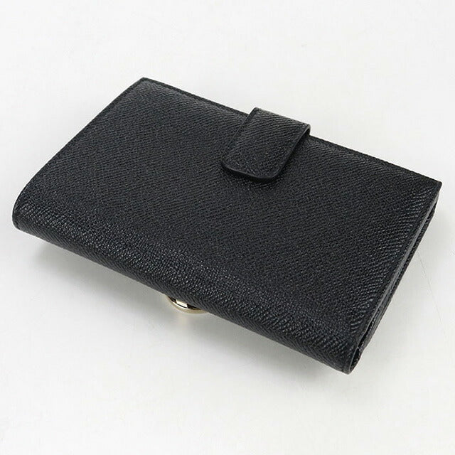 Used Bvlgari bi-fold wallet ladies brand BVLGARI black wallet USDBV102795011