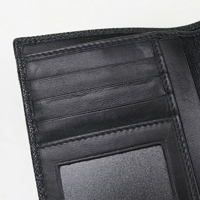 Used Bvlgari bi-fold wallet ladies brand BVLGARI black wallet USDBV102795011