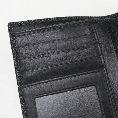 Used Bvlgari bi-fold wallet ladies brand BVLGARI black wallet USDBV102795011