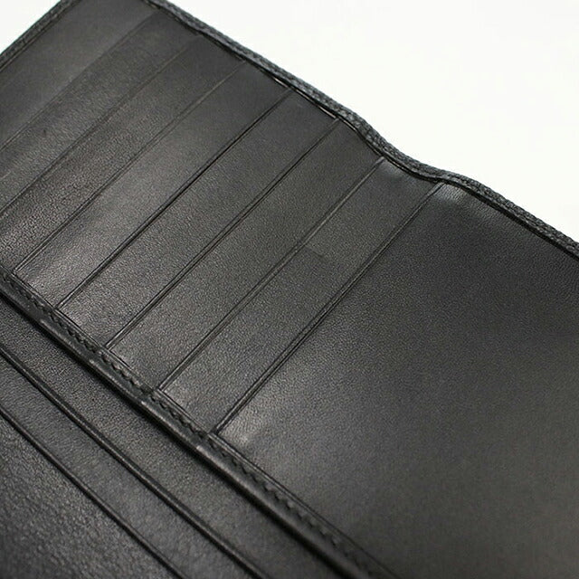 中古 ブルガリ 長財布二折 メンズ ブランド BVLGARI ブルガリ・ブルガリ ロングウォレット 23295 ブラック 財布 USDBV103645011