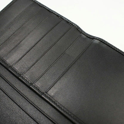 中古 ブルガリ 長財布二折 メンズ ブランド BVLGARI ブルガリ・ブルガリ ロングウォレット 23295 ブラック 財布 USDBV103645011