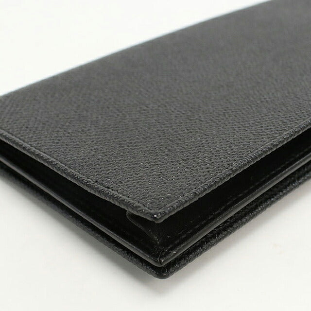 中古 ブルガリ 長財布二折 メンズ ブランド BVLGARI ブルガリ・ブルガリ ロングウォレット 23295 ブラック 財布 USDBV103645011