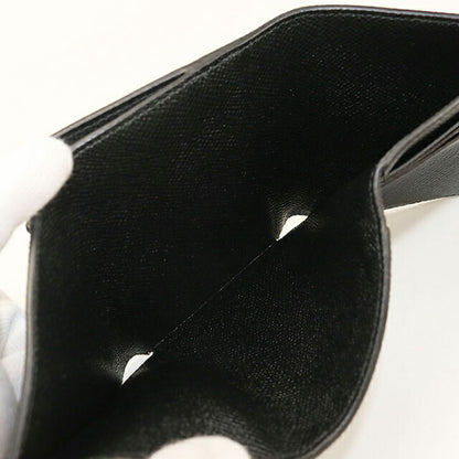 中古 ブルガリ 三折財布 ユニセックス ブランド BVLGARI ブルガリクリップ 290800 ブラック 財布 USDBV104282011