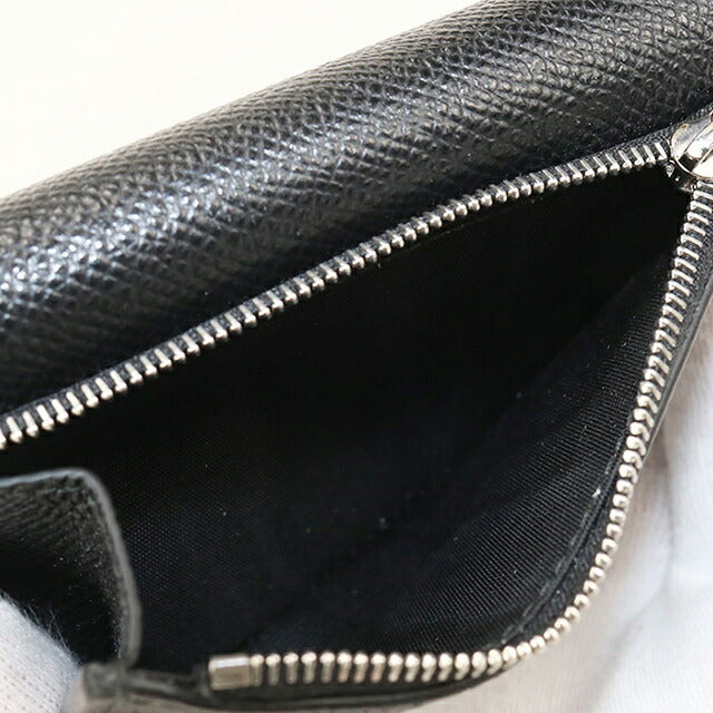 中古 ブルガリ 三折財布 ユニセックス ブランド BVLGARI ブルガリクリップ 290800 ブラック 財布 USDBV104282011