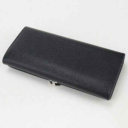 Used Bulgari long wallet bi-fold ladies brand BVLGARI Bvlgari large wallet 692061 black wallet USDBV105269011