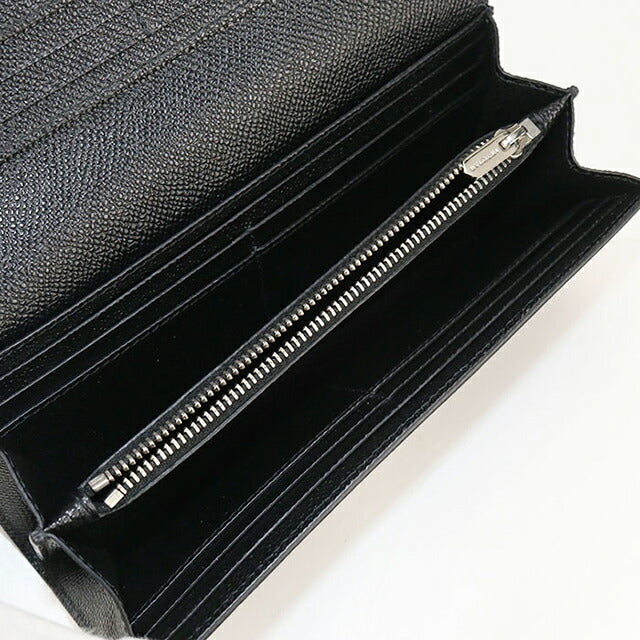 Used Bulgari long wallet bi-fold ladies brand BVLGARI Bvlgari large wallet 692061 black wallet USDBV105269011