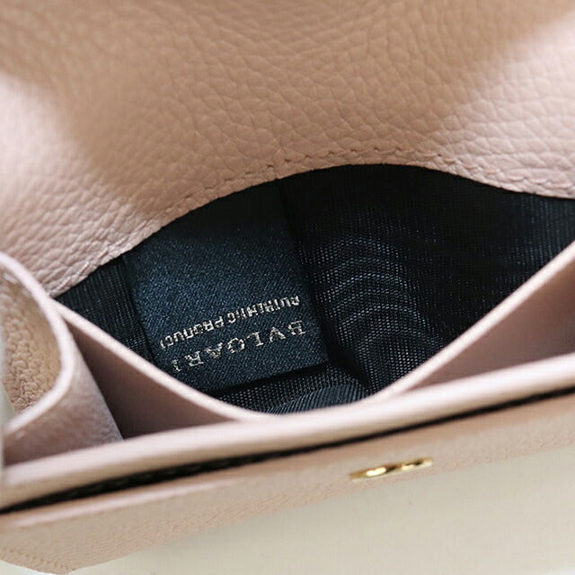 中古 ブルガリ 名刺入れ レディース ブランド BVLGARI ローマ ビジネスカードホルダー ピンク 小物 USDBV105270011