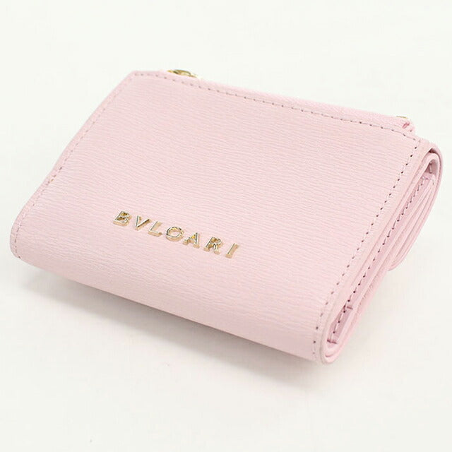 中古 ブルガリ 三折財布 レディース ブランド BVLGARI セルペンティーフォーエバー ピンク 財布 USDBV106005011
