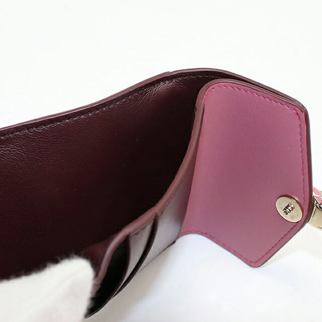 中古 ブルガリ 三折財布 レディース ブランド BVLGARI セルペンティーフォーエバー ピンク 財布 USDBV106011011