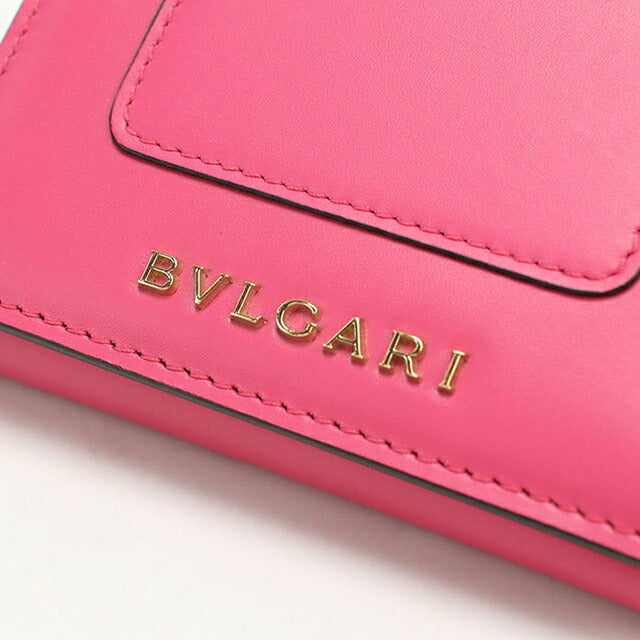 中古 ブルガリ 三折財布 レディース ブランド BVLGARI セルペンティーフォーエバー ピンク 財布 USDBV106012011