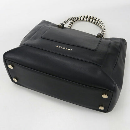 中古 ブルガリ トートバッグ レディース ブランド BVLGARI セルペンティ 2WAY ブラック バッグ USDBV107681011