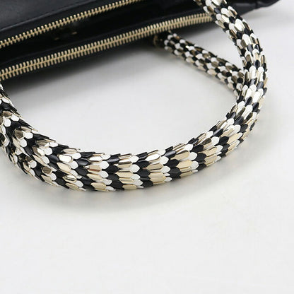 中古 ブルガリ トートバッグ レディース ブランド BVLGARI セルペンティ 2WAY ブラック バッグ USDBV107681011