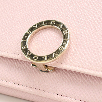 中古 ブルガリ 三つ折り財布 三折財布 コンパクト レディース ブランド BVLGARI ブルガリ ブルガリ コンパクトウォレット 289064 ピンク USDBV110729011