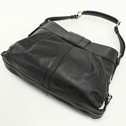 中古 ブルガリ ショルダーバッグ レディース ブランド BVLGARI チャンドラ ワンショルダー ブラック USDBV111253011