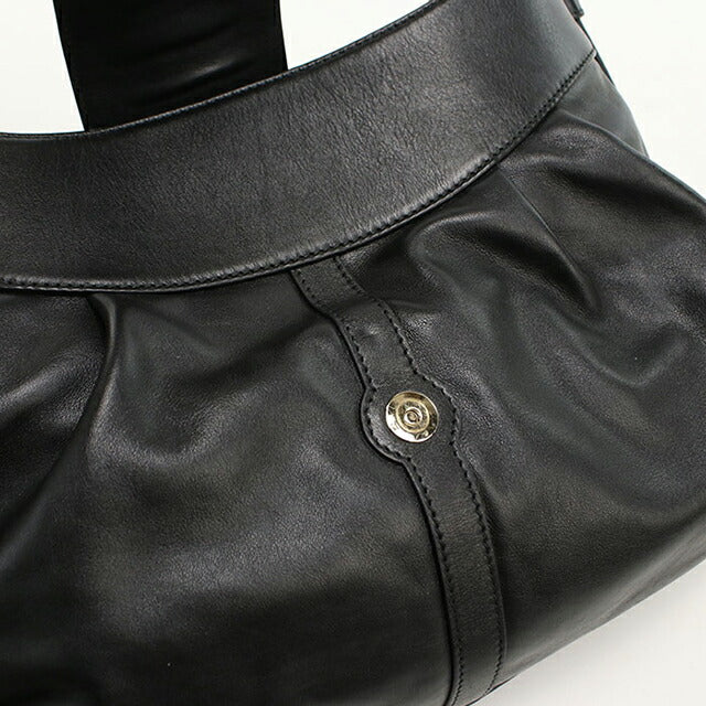 中古 ブルガリ ショルダーバッグ レディース ブランド BVLGARI チャンドラ ワンショルダー ブラック USDBV111253011