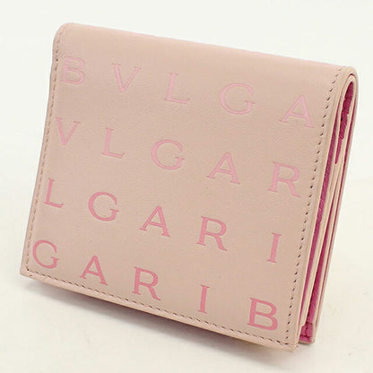 中古 ブルガリ 二つ折り財布 二折財布 コンパクト レディース ブランド BVLGARI インフィニートゥム コンパクトウォレット ピンク USDBV116615011