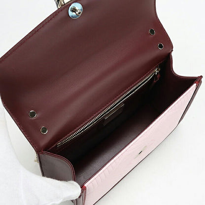 中古 ブルガリ ショルダーバッグ レディース ブランド BVLGARI セルペンティ フォーエバー チェーン ピンク USDBV118197011