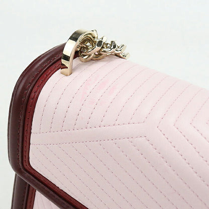 中古 ブルガリ ショルダーバッグ レディース ブランド BVLGARI セルペンティ フォーエバー チェーン ピンク USDBV118197011
