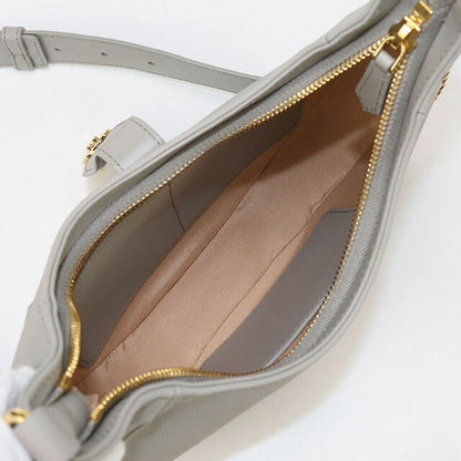中古 ブルガリ ハンドバッグ レディース ブランド BVLGARI セルペンティ エリプス 2WAY レザー グレー バッグ USDBV96100011