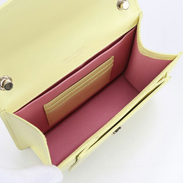 中古 ブルガリ 斜め掛け ショルダーバッグ レディース ブランド BVLGARI セルペンティ フォーエバー イエロー バッグ USDBV96953011