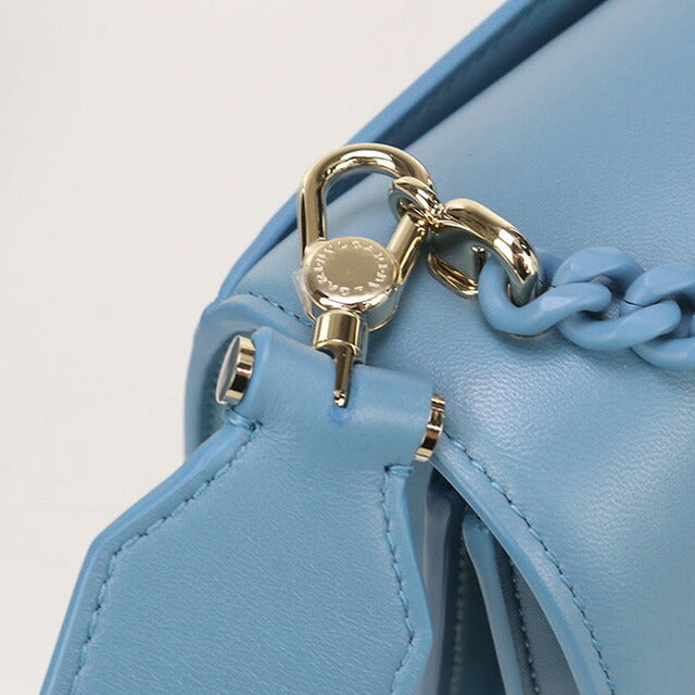 中古 ブルガリ 斜め掛け ショルダーバッグ レディース ブランド BVLGARI セルペンティフォーエバー 2WAY レザー ブルー バッグ USDBV97061011