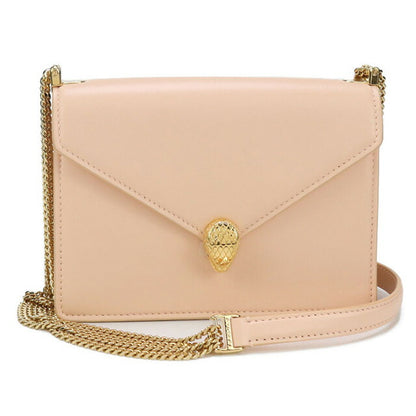 中古 ブルガリ ショルダーバッグ レディース ブランド BVLGARI セルペンティフォーエバー チェーン レザー ピンク バッグ USDBV97559011