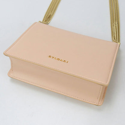 中古 ブルガリ ショルダーバッグ レディース ブランド BVLGARI セルペンティフォーエバー チェーン レザー ピンク バッグ USDBV97559011