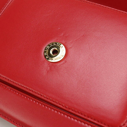 中古 ブルガリ 斜め掛け ショルダーバッグ レディース ブランド BVLGARI セルペンティフォーエバー 2WAYショルダーバッグ レッド バッグ USDBV98317011
