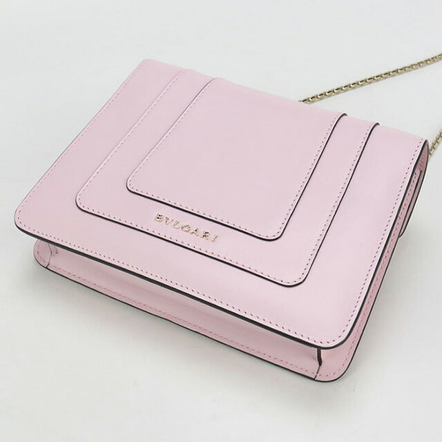 中古 ブルガリ 斜め掛け ショルダーバッグ レディース ブランド BVLGARI セルペンティフォーエバー レザー ピンク バッグ USDBV98325011