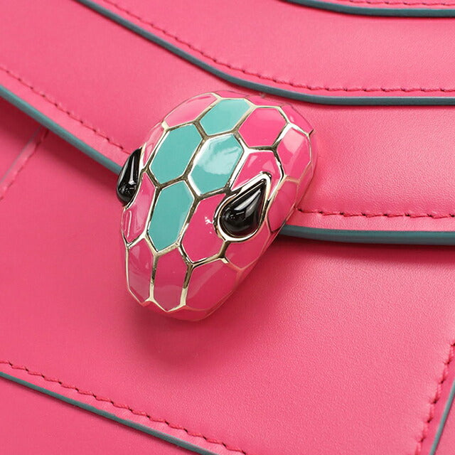 中古 ブルガリ ショルダーバッグ レディース ブランド BVLGARI セルペンティフォーエバー チェーンバッグ ピンク バッグ USDBV98915011
