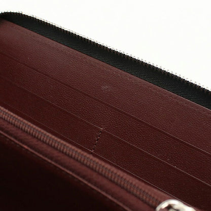中古 カルティエ 長財布ラウンドファスナー レディース ブランド Cartier マスト ジップ インターナショナルウォレット L3001489 ブラック USDCA115578011