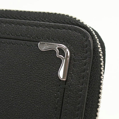 中古 カルティエ 長財布ラウンドファスナー レディース ブランド Cartier マスト ジップ インターナショナルウォレット L3001489 ブラック USDCA115578011