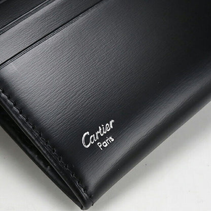 中古 カルティエ 名刺入れ ユニセックス ブランド Cartier パシャ ブラック USDCA116251011
