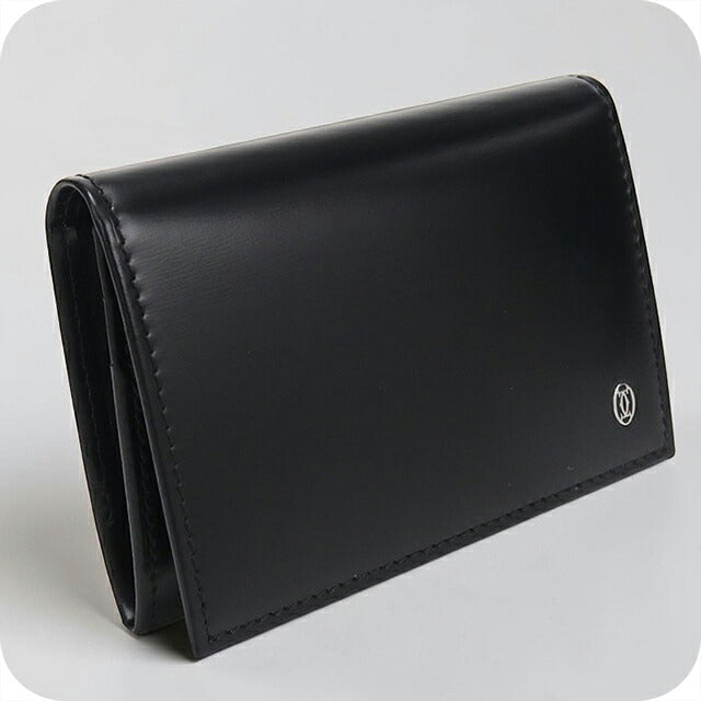 中古 カルティエ 名刺入れ ユニセックス ブランド Cartier パシャ ブラック USDCA116251011