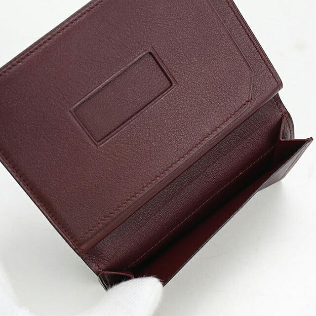 中古 カルティエ カードケース コンパクト ユニセックス ブランド Cartier マスト カードホルダー ブラック USDCA118000011