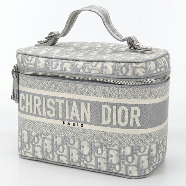 二手 Dior 化妆包 女士品牌 Dior Dior 旅行化妆包 灰色包 USDCD100269011