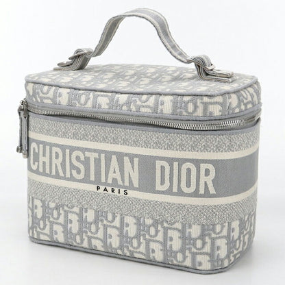 二手 Dior 化妆包 女士品牌 Dior Dior 旅行化妆包 灰色包 USDCD100269011