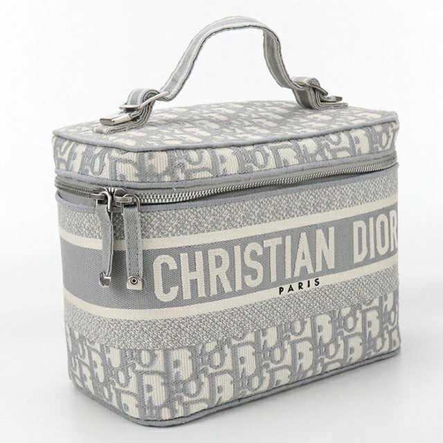 二手 Dior 化妆包 女士品牌 Dior Dior 旅行化妆包 灰色包 USDCD100269011