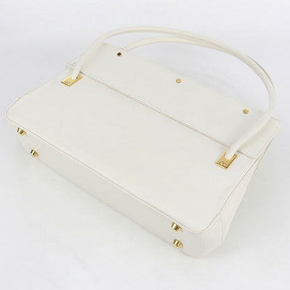 Used Dior handbag ladies brand Dior leather white bag USDCD100270011