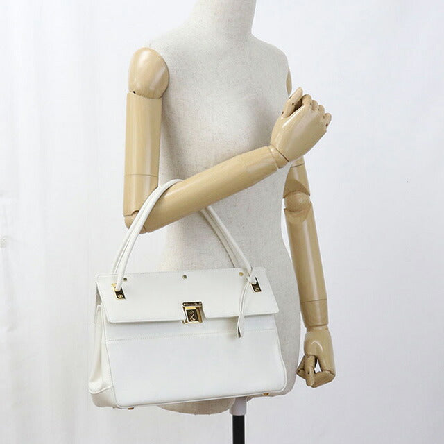 Used Dior handbag ladies brand Dior leather white bag USDCD100270011