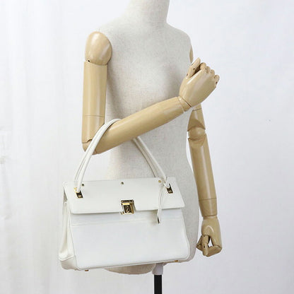Used Dior handbag ladies brand Dior leather white bag USDCD100270011